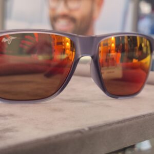Gray Hawaii Lava Polarized Sunglasses RM