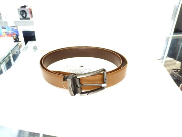 TITAN BROWN LEATHER BELT