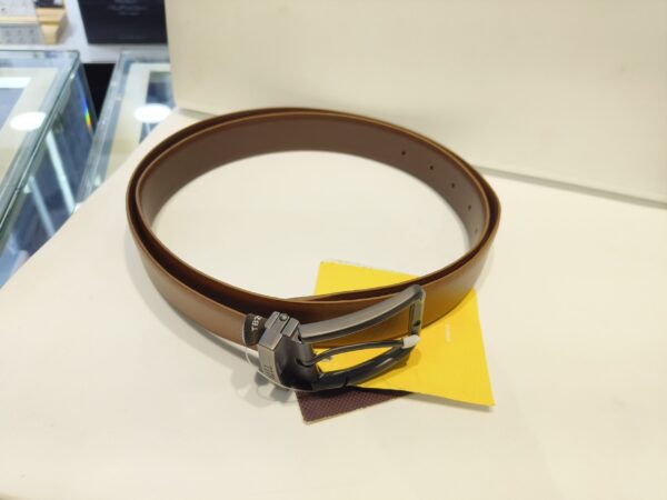 TITAN BROWN LEATHER BELT