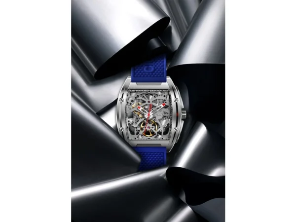 Ciga Design Z-Series Stainless Steel Automatic Mechanical Skeleton Wristwatch Blue Z031-SISI-W15BU