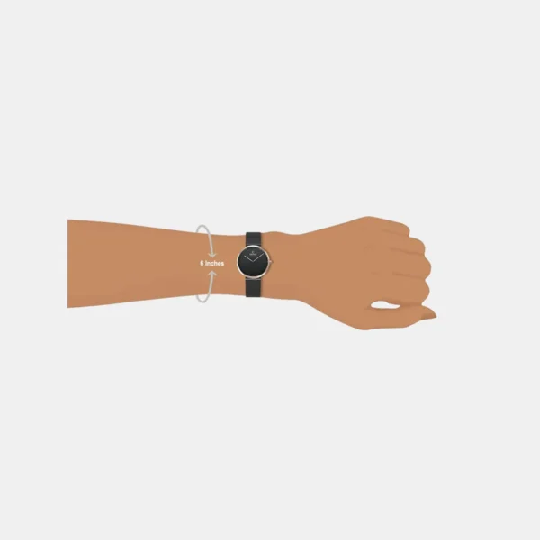 Obaku Men's Black Analog Stainless Steel Watch V230LXMBMB