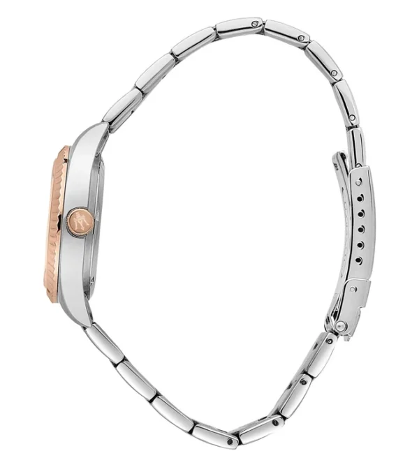 MASERATI Competition Analog Watch for Women, Blue Dial & Multicolor Stainless Steel Strap