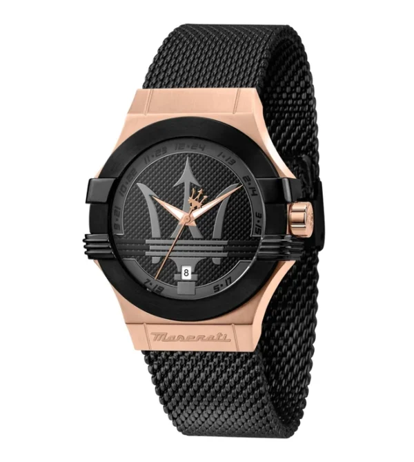 MASERATI Potenza Watch for Men, Quartz Movement & 100m Water Resistance