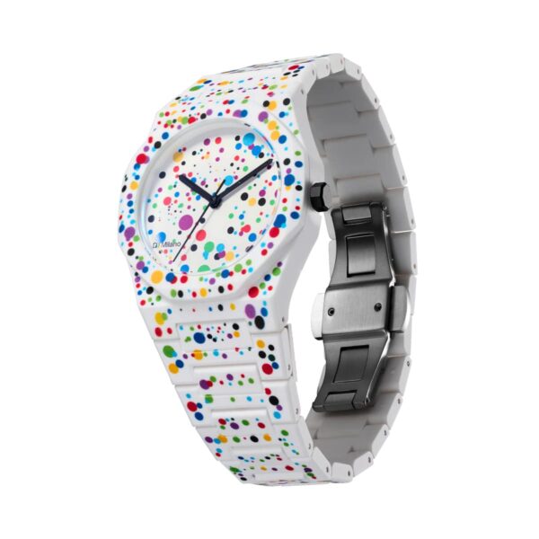Analogue Watch with Butterfly Clasp Closure