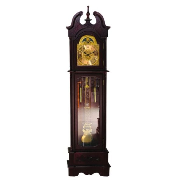 ZIVOT Grandfather Clock with Quartz Movement, Westminster Chime, Golden Dial ZT-7107