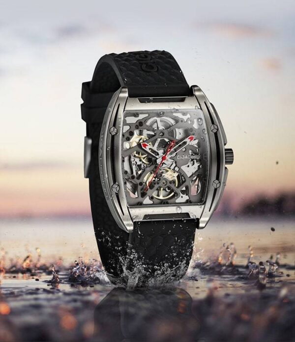CIGA DESIGN Z Series Titanium Black Automatic Watch for Gents
