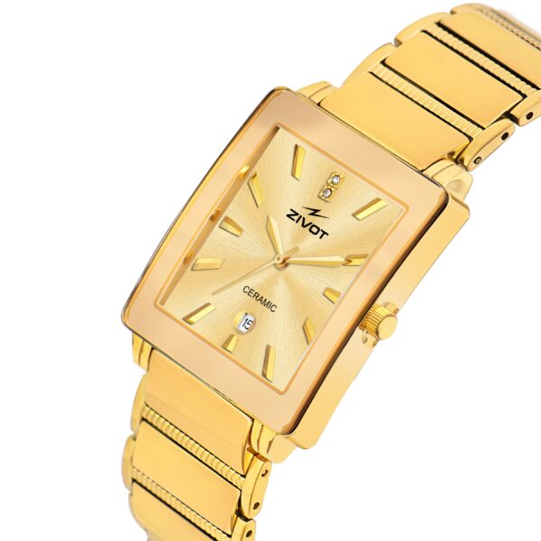 ZIVOT Royale Gold Ceramic Watch