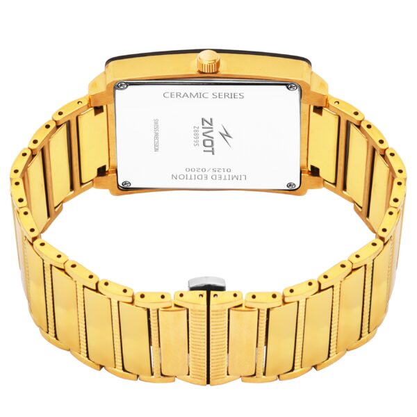 ZIVOT Royale Gold Ceramic Watch
