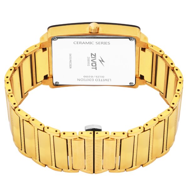 ZIVOT Royale Gold Ceramic Watch
