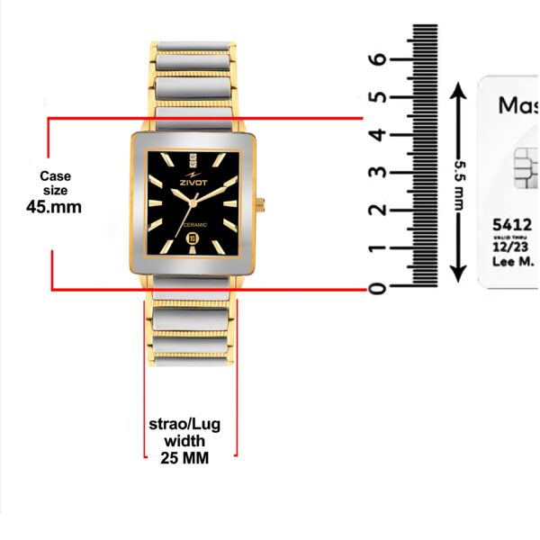 Zivot LuxeEdge Ceramic Watch