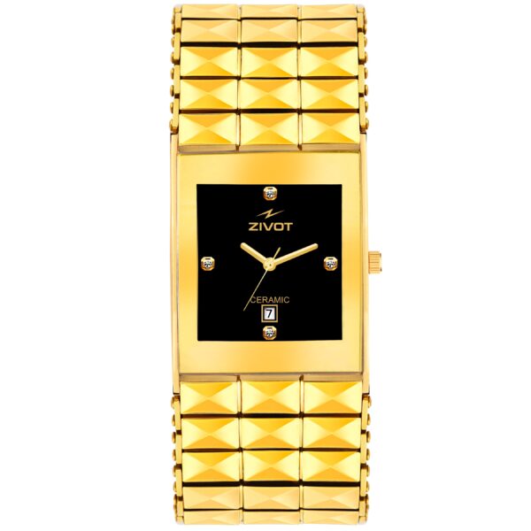 Zivot Prestige Gold Ceramic Watch