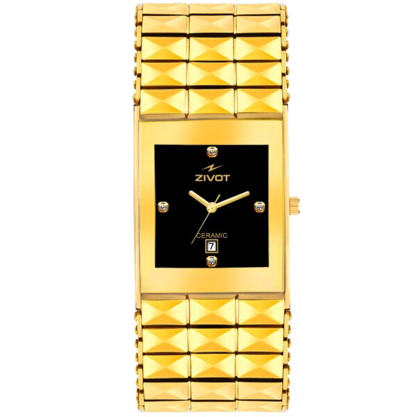 Zivot Prestige Gold Ceramic Watch