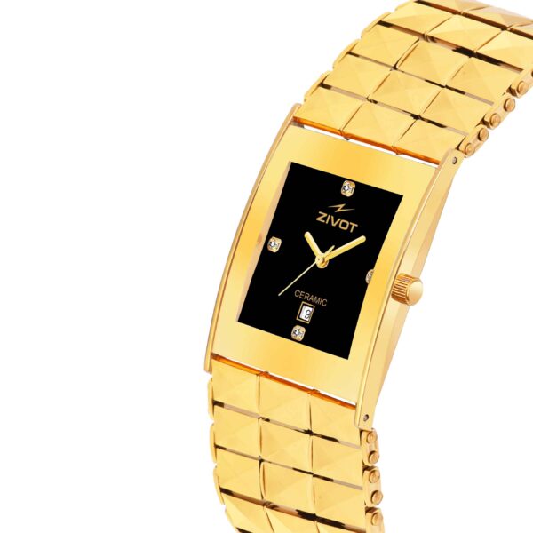 Zivot Prestige Gold Ceramic Watch