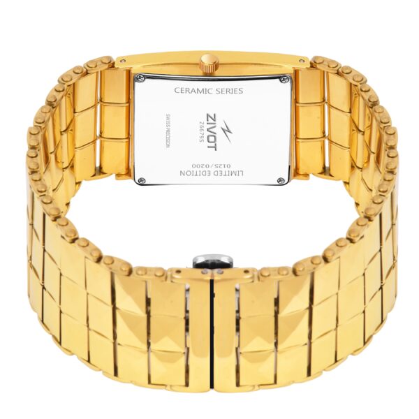 Zivot Prestige Gold Ceramic Watch