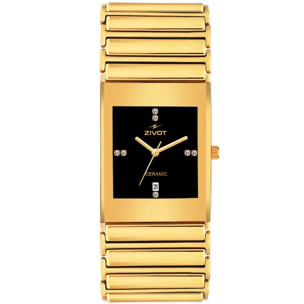 ZIVOT Royale Gold Ceramic Wristwatch
