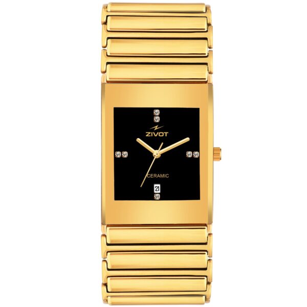 ZIVOT Royale Gold Ceramic Wristwatch