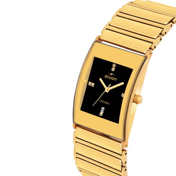ZIVOT Royale Gold Ceramic Wristwatch