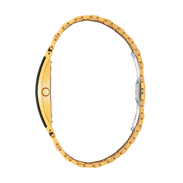 ZIVOT Classic Black & Gold Ceramic Watch