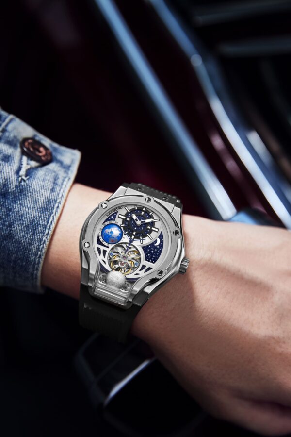 HANBORO Moonphase Tourbillon Watch