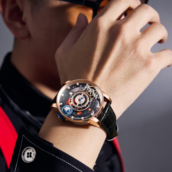 HANBORO Galaxy Dial Astronomical Tourbillon Watch