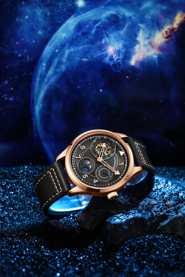 HANBORO Tourbillon Moonphase Luxury Watch