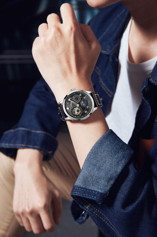 HANBORO Tourbillon Moonphase Luxury Watch