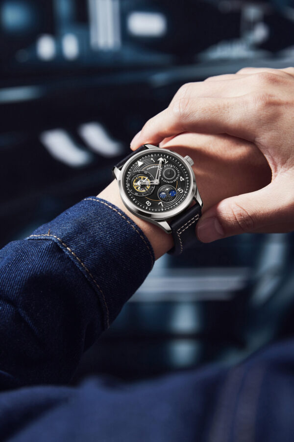 HANBORO Tourbillon Moonphase Luxury Watch