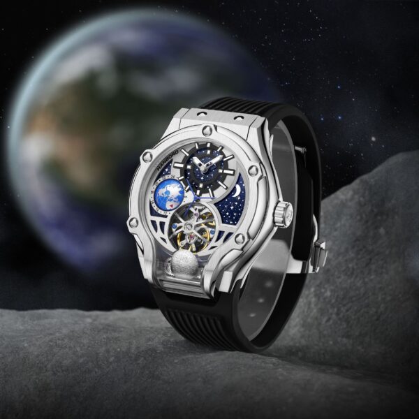 HANBORO Moonphase Tourbillon Watch