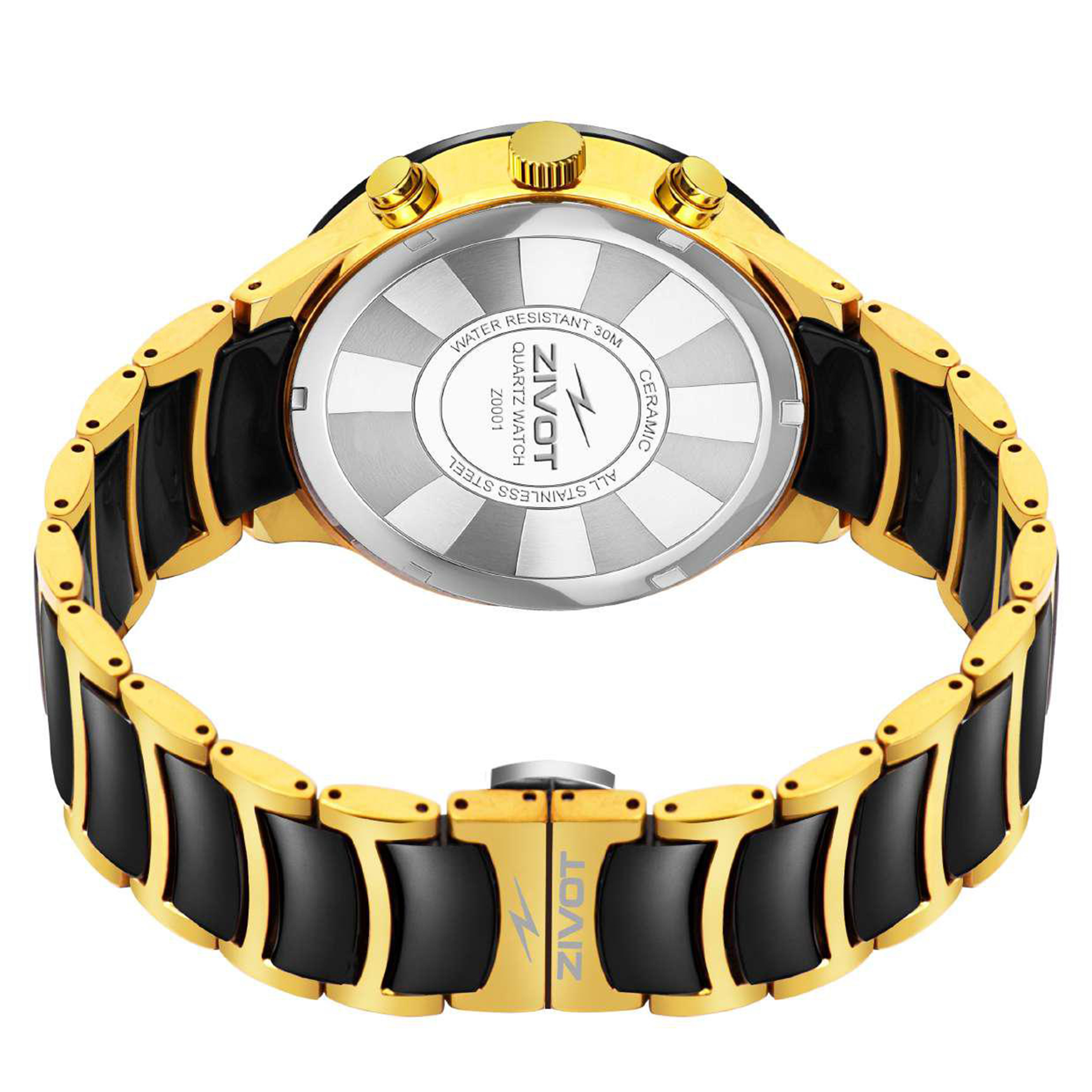 ZIVOT Black Ceramic Watch – Luxury Redefined in Every Second